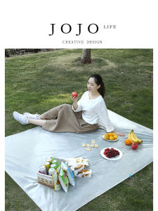 Outdoor Picnic Mat Cloth Disposable Large Waterproof Barbecue Mat Leather Material Picnic BBQ Blanket Picnic Ground Sheet