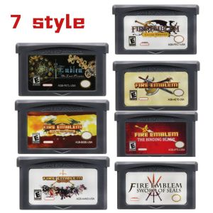Bandai | Fire Emblem Series GBA Game Cartridge 32 Bit Video Game Console Card Sword of Seals Binding Blade The Sacred Stones for GBA/NDS