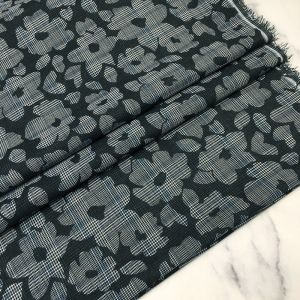 Pure Cotton Floral Print Summer Thin Shirt Womens Dress Fabric Tang Suit Material Handmade DIY Home Decorative Sponge Pad