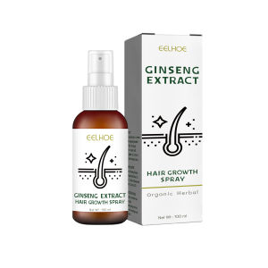 Eelhoe Ginseng Hair Growth Spray Hair Regrowth Serum Strengthening Root Prevent Loss Nourish Scalp Anti-Hair Loss Serum Hair Regrowth Essence Oil Anti Hair Loss Products