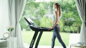 [ผ่อนชำระ 0% 10 เดือน ] ลู่วิ่งไฟฟ้า 4.8 แรงม้า ลู่วิ่ง FITEX F55V สายพานกว้าง 48 cm ปรับความชันไฟฟ้า