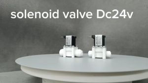 High-Quality DC24V Solenoid Valve for Water Dispenser/RO System Quick Connect 1/4" & 3/8" Tube Sizes Compatible with Coway/Midea/Cuckoo Models