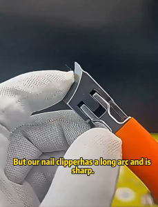 Nail clippers oblique incision wide opening anti-splash thick hard nail cover nail groove knife exquisite nail clipper nail clipper home