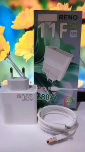 Charger OPP RENO 11 F 5G 280W Fast Charger Support Fast Charging