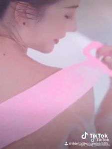 Dây Chà Lưng 2 Mặt Bằng Silicone Có Hạt Massage