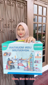 Mainan Anak LION MOUNTAIN ADVENTURE Track Parking Mobil Gunung Singa Mainan Anak Perempuan - Mainan Anak Laki Laki