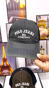 Nón Kết Jeans Nam Nữ Thêu Logo Chữ Cao Cấp/Hàng Cao Cấp