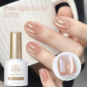 BORN PRETTY | BORN PRETTY 1/3Pcs Water Light Cat Magnetic Gel Nail Polish White Silver Ice Transparent Nude Pink Manicure Nail Art Varnish