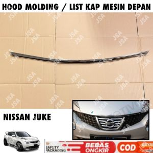 Hood Molding Nissan Juke List Kap Mesin Depan Cover Chrome .