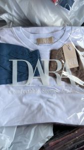 KAOS DARA VIRAL/ KAOS OVERSIZE BY DARA LENGAN KOMBINASI BISA COD.BAYAR