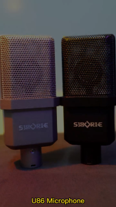 Siborie U86 Mic Standar baru untuk audio profesional tripod original untu Podcast PC Gaming Live