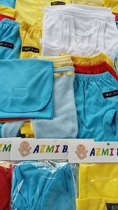 40Pcs Paket Hemat Lahiran Baju Bayi Baru Lahir Seri Rainbow Cerah Kado Gift Set Paket Kumplit