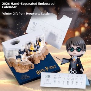 3D Harry Potter Calendar 2026
