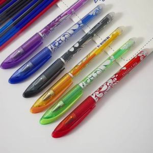 MROOFUL | 103 Cái/bộ Xong Xóa Được Bút Gel Nạp Lại 0.5 Mm Đen Xanh Magic Có Thể Giặt Được Mực Văn Phòng Học Viết Văn Phòng Phẩm Bút Thanh Bộ