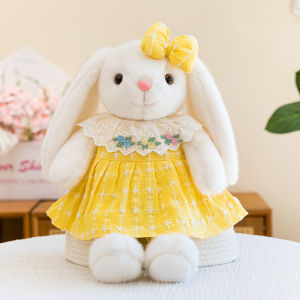 GUAIBUDIAN | Cute Flower Dress Rabbit Soft Doll