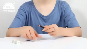 COZII Máy mài bút chì lông mày Duckbill Dụng cụ mài bút chì lông mày loại Blade