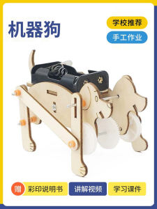 Bộ Đồ Chơi Chó Bốn Chân Tự Làm Vật Lý Thực Nghiệm Sinh Học Sáng Tạo Giáo Dục Đồ Chơi Trẻ Em Từ 9-14 Tuổi