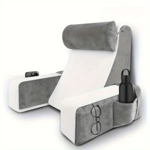 หมอนอ่านหนังสือสําหรับเตียงขนาดใหญ่พิเศษหมอนรองแขนหน่วยความจําโฟมหมอนรองเตียงสําหรับอ่านหนังสือทีวี GAMING Comfort เก้าอี้เบาะ