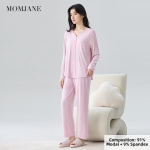 Mom Jane | Maternity Breastfeeding Pajama Set