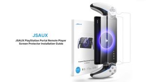 JSAUX PlayStation Portal Remote Player Screen Protector PS Portal 9H Tempered Glass
