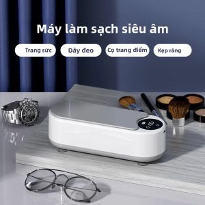 Máy Làm Sạch Siêu Âm Không Dây Cho Kính Đồng Hồ Trang Sức Niềng Răng - Hộp Làm Sạch Bằng Rung Để Loại Bỏ Vết Bẩn Thiết Bị Chăm Sóc Cá Nhân