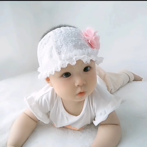 (ส่งจากไทย) ผ้าคาดหัวเด็กทารกสำหรับเด็กผู้หญิง ผ้าคาดผมเด็กแรกเกิด ที่คาดผมเด็กสำหรับฤดูร้อน สำหรับอายุ 0-12 เดือน