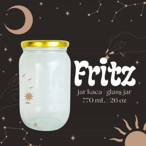 FRITZ Botol Kaca 750 mL | Botol Kopi Beling | Infused Glass Bottle - Spesifikasi Tinggi & Berat - Harga RP 10,000