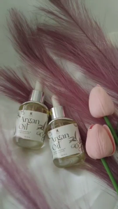 น้ำมันอาร์แกนบริสุทธิ์ 100%Argan Oil นำมันบำรุงผิว ฟรีแถมสบู่คริสต์มาส