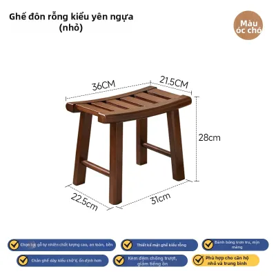 Đôn Chân Gỗ