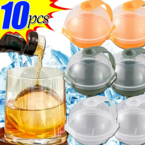 20/1Pcs Large Ice Ball Mold / Spherical Ice Maker / DIY Ice Cream Mold for Kitchen Bar Party / Cocktail Whiskey Cold Drinks Supplies