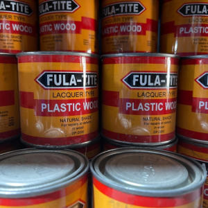Fula-Tite Plastic Wood Lacquer Type High Quality Wood Filler Surface Repair Putty 1/4L 1/2L 1L 4L