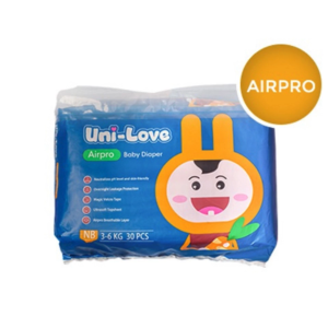 Uni-Love Airpro Tape Baby Diapers New Born 30