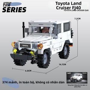 JINGGUAN | Khối Xây Dựng Giáo Dục Xe Toyota Land Cruiser Off-road