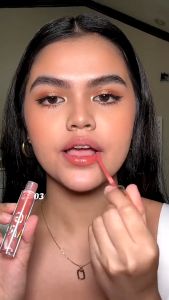 BANXEER Lip Gloss Matte 24h Long Lasting Waterproof Lip Tint Smooth Lightweight NON-STICK CUP High Pigment Lip Makeup 6 Shades Makeup