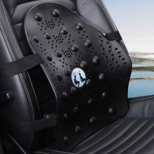 Breathable Car Lumbar Cushion Office Massage Waist Pad Backrest For Driving Seat Room Car Back Rest Support Cushion.