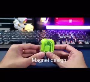HEADSET WIRELESS MAKARON LED DIGITAL DISPLAY AIR31 --- HEADPHONE IN EAR