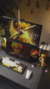 Nubwo Mechanical Keyboard Gaming X802 Thanatos 97Keys Black/White คีย์บอร์ดเมคานิคอล สินค้ารับประกัน 2 ปี