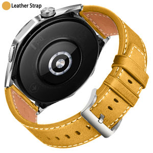 Leather 20 22mm Watch Strap For Huami Amazfit Active Max/BALANCE 2 Band Amazfit GTR 4 3 Pro/GTS 4 2mini/Active 2 Bracelet Correa