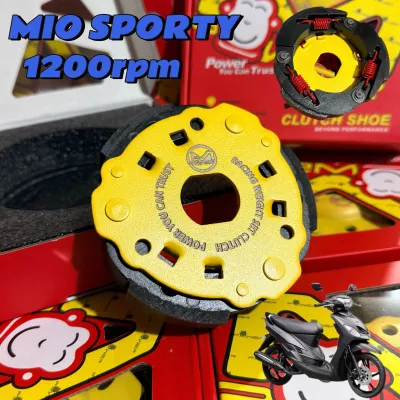 M.POWER RACING CLUTCH LINING ASSY FOR MIO i125/CLICK/PCX /NMAX/AEROX/BEAT Fi/MIO SPORTY/ADV/BURGMAN (1200rpm)