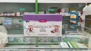 Dung dịch nhỏ mũi ưu trương NEBIAL 3% FLACONCIN - giảm khô mũi sung huyết mũi và làm loãng và sạch dịch nhày ở mũi