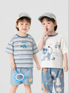 CUTEPANDAS | Áo Thun Tay Ngắn Cho Trẻ Em