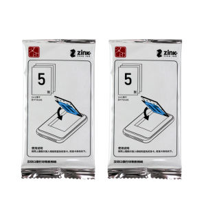 HPRT | Giấy Ảnh Màu Khổ 2x3 Inch Có Lớp Keo Dán Phía Sau Dành Cho Máy In Ảnh Bỏ Túi HP RT MT53 Giấy Ảnh Zink Bóng Một Mặt