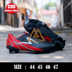 COD SALE SEPATU SEPAK BOLA PRIA JUMBO BIG SIZE SPECS BOLA LIGHTSPEED ACCELERATOR 3 HITAM MERAH SEPATU TERBARU TERMURAH TERLARIS 44 45 46 47