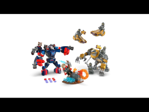 LEGO Super Heroes Marvel 76322 Avengers: Endgame Thor vs. Chitauri (373 Pieces)