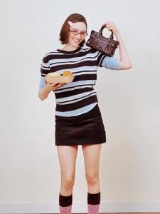 muva | Vintage Leather Motorcycle Style Womens Bag