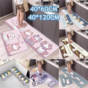 40*60/40*120CM Kitchen Long Mat Absorbent Non-slip Rug Entrance Door Mat Bathroom Floor Plank Carpet