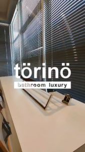 torino Bathroom Accessories Stainless Steel 304 600mm Double Towel Rack T7 Series Rak Tuala 浴室毛巾架