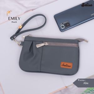 Emily Dompet Hp wanita  dompet uang dan makeup By Salisa x Gabia Pouch Wanita Waterproof