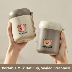 WODEBAIHUI | Portable Milk Oatmeal Cup
