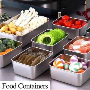 Stainless Steel Refrigerator Crisper: A Durable Food Container for Your Kitchen